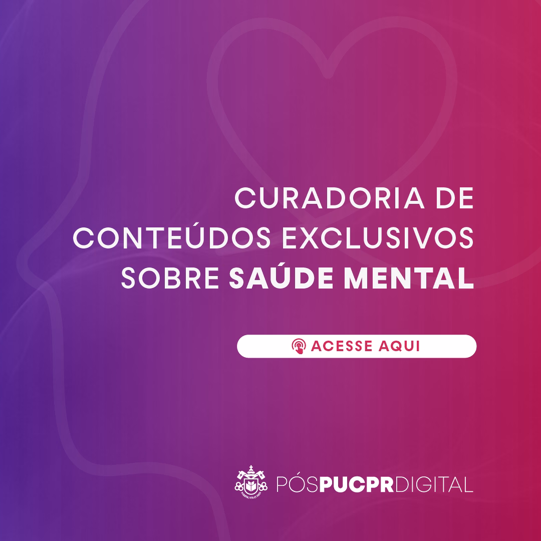 Um pôster roxo e rosa com um coração