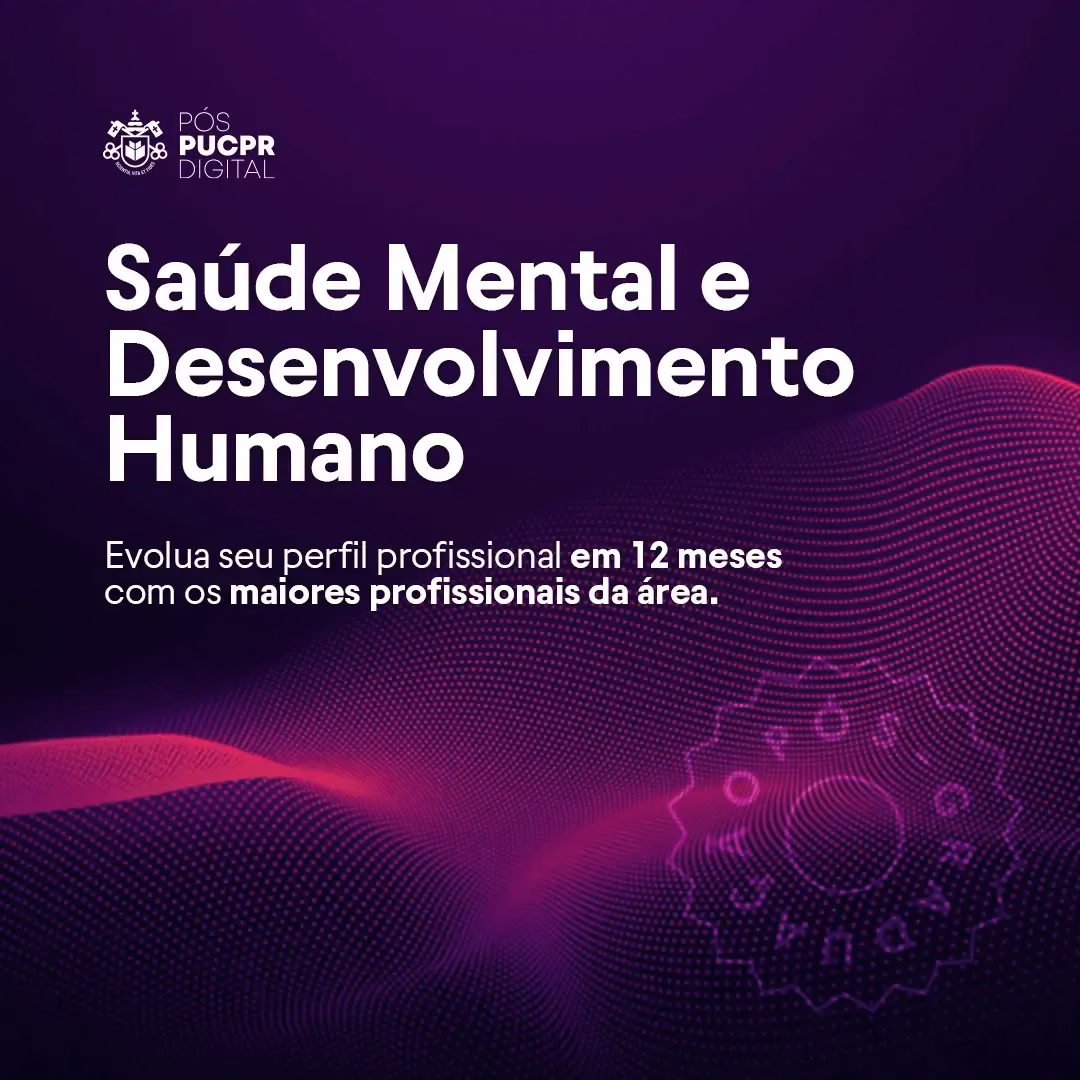 Poster for PUCPR with text 
